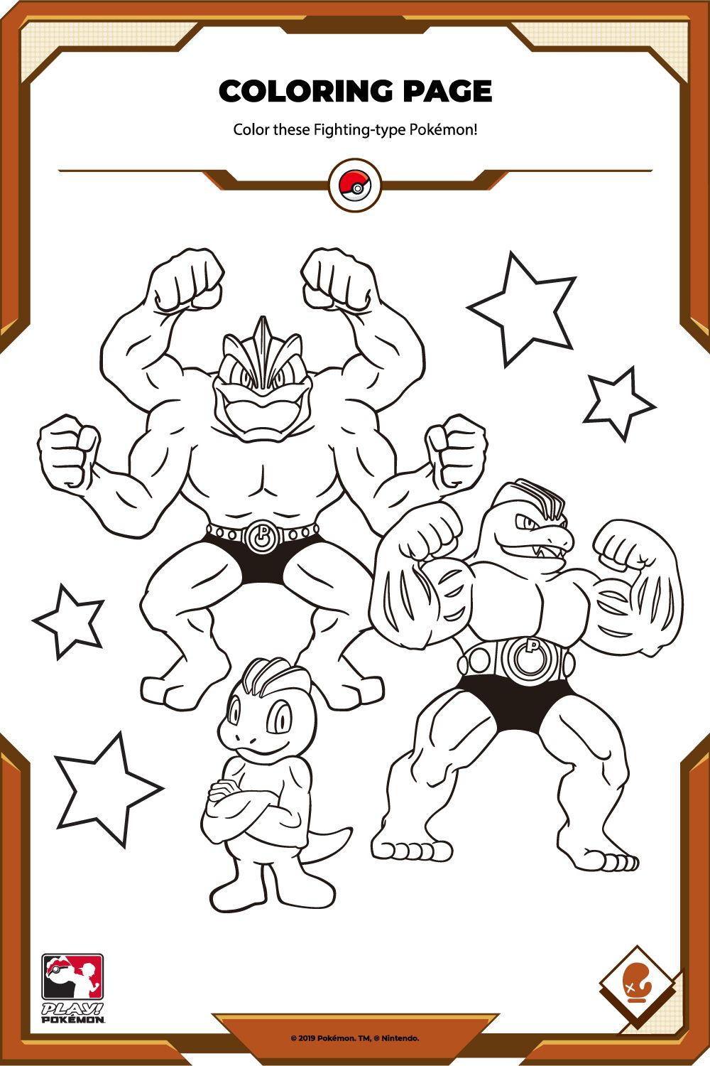 Color these fighting