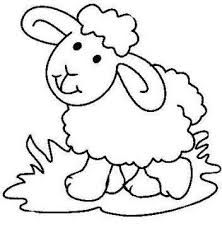 Resultado de imagen para figura de oveja para colorear coloring pages sheep crafts coloring pages for kids