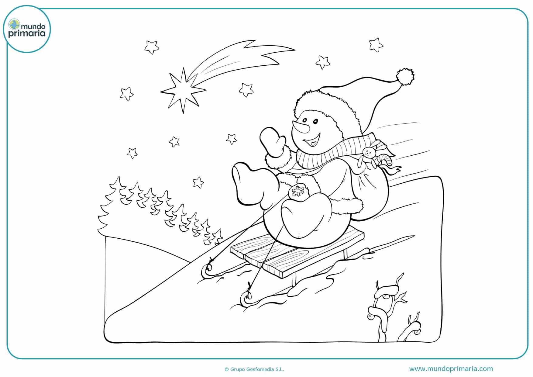 Dibujos de navidad para colorear e imprimir ãoriginales y bonitosã