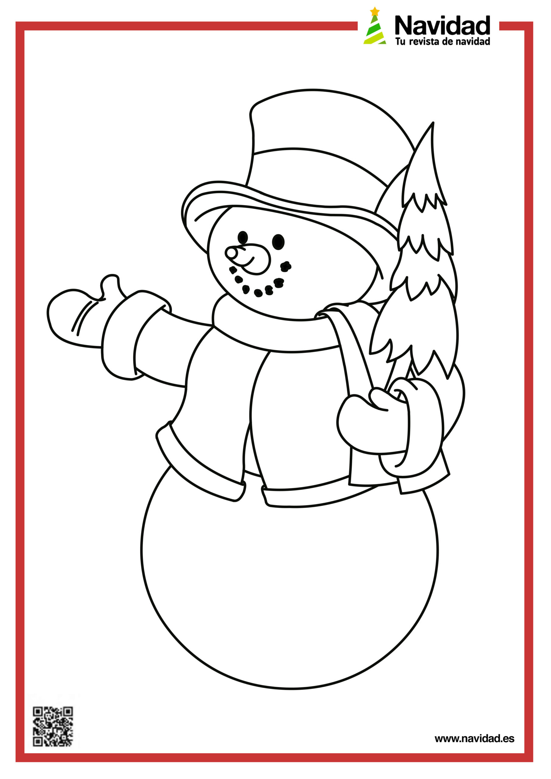 Dibujos navideãos para imprimir y colorear en pdf gratis