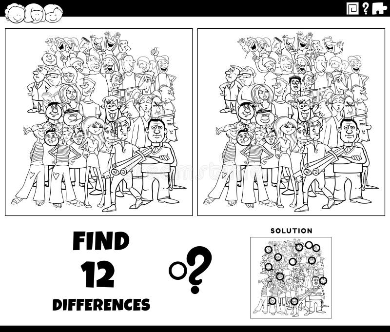 Crowd coloring stock illustrations â crowd coloring stock illustrations vectors clipart