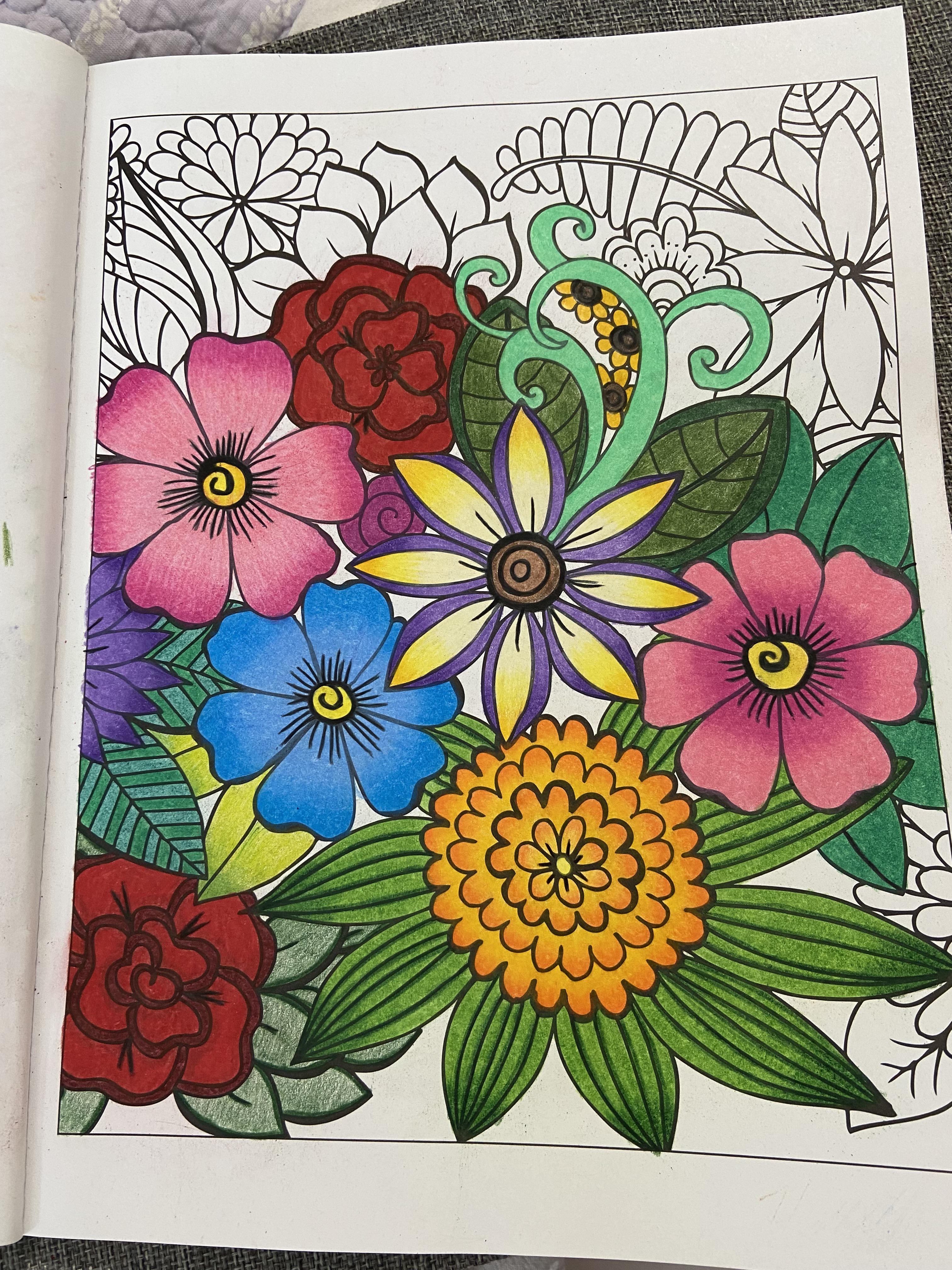 Recent progress on this floral page ððð