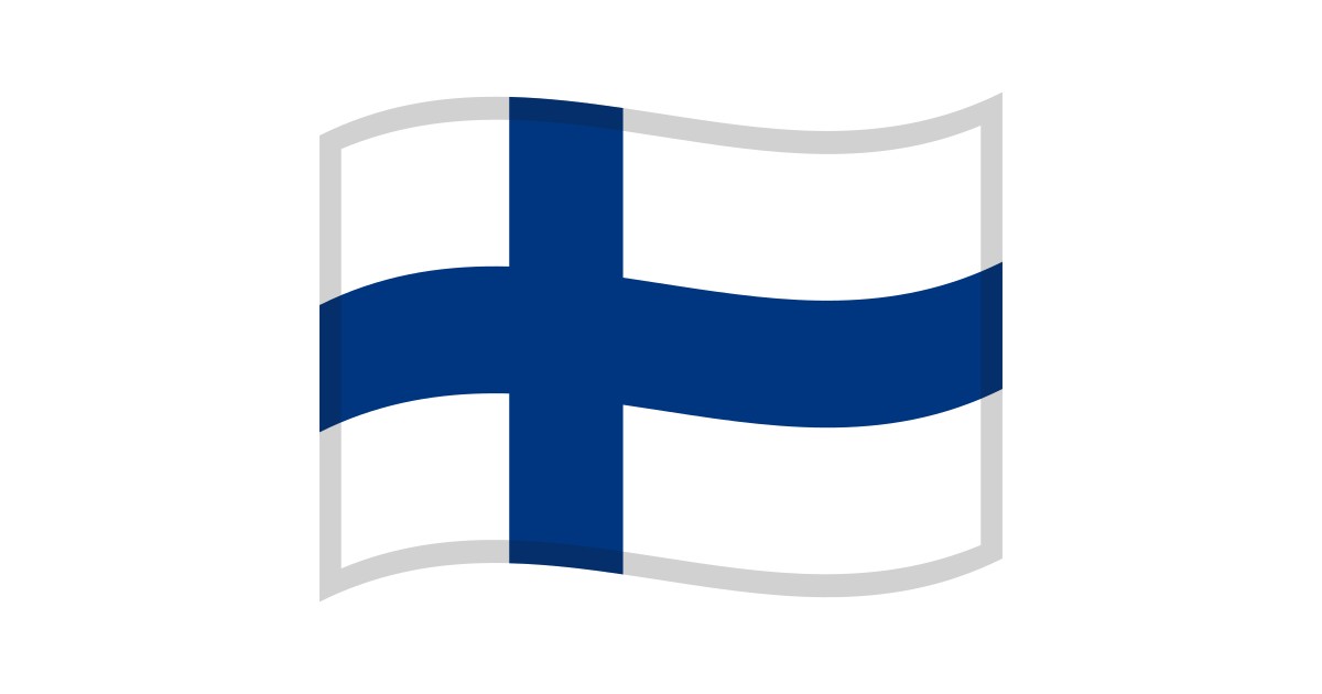 Ðð flag finland emoji fi flag emoji finnish flag emoji