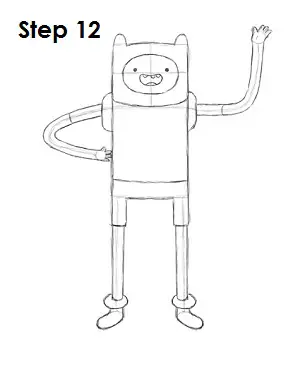 How to draw finn adventure time