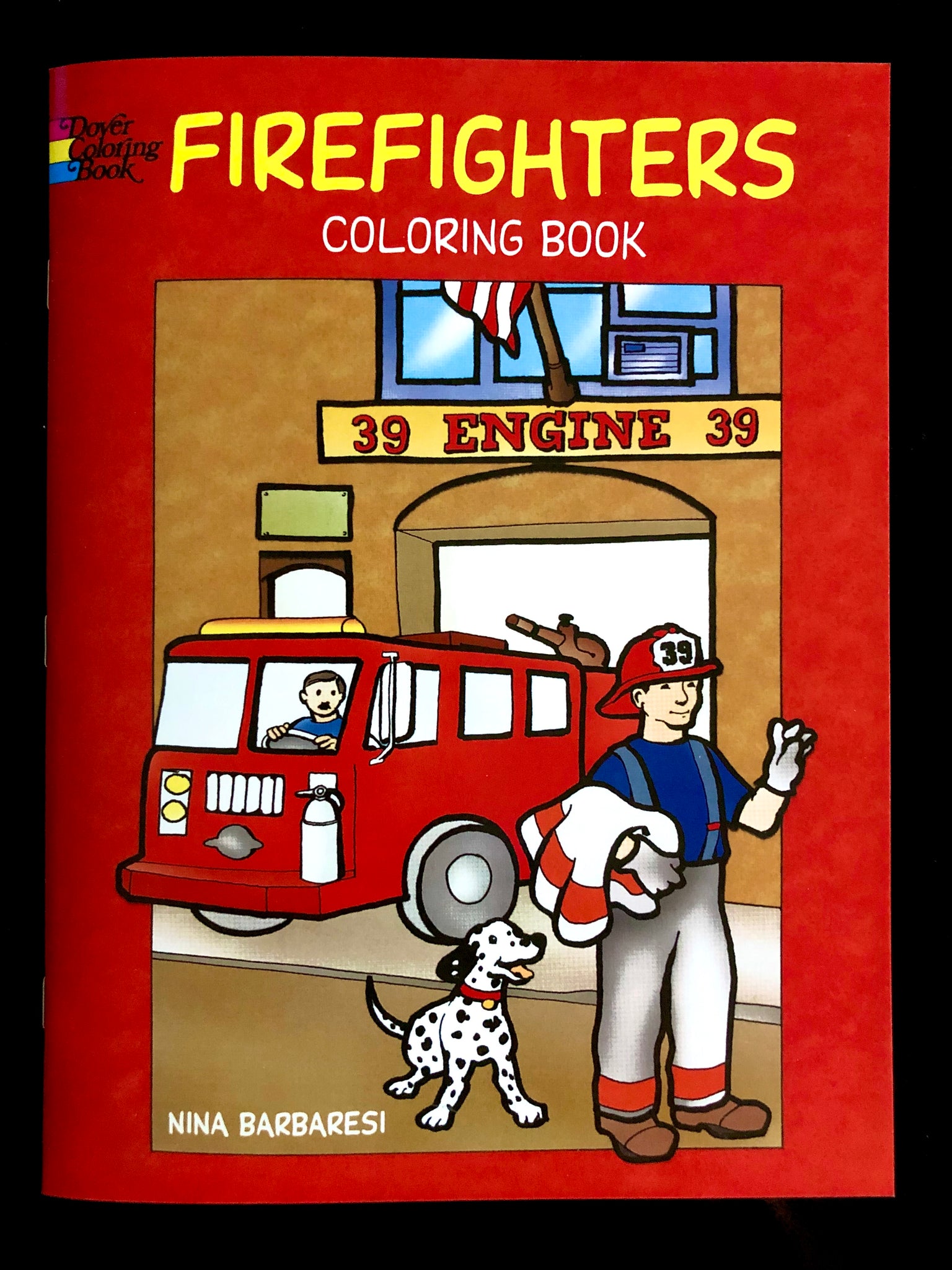 Firefighters coloring book dover coloring books â
