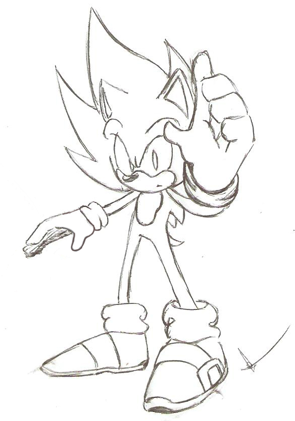 Fire sonic by berserkerox on