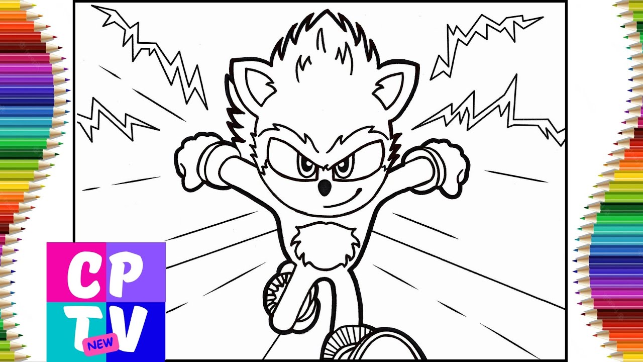 Sonic ovie coloring pagessonic the hedgehog all characterssonic coloring pageselektronoiaâfire