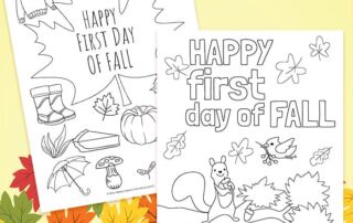 First day of fall coloring pages archives mrs merry