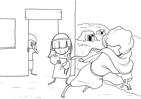 Exodus passover coloring page free printable coloring pages