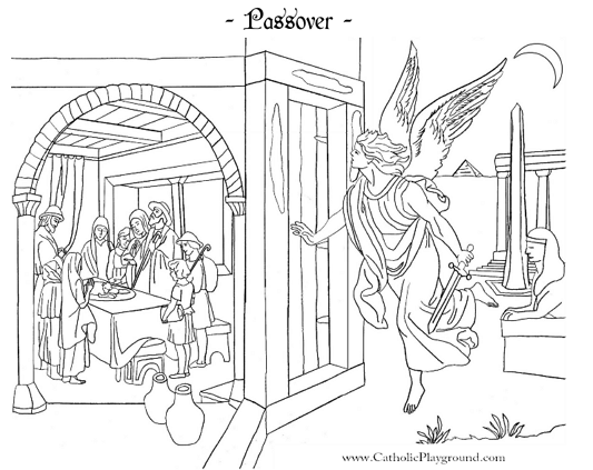For seder dinner passover coloring page bible coloring pages coloring pages bible coloring