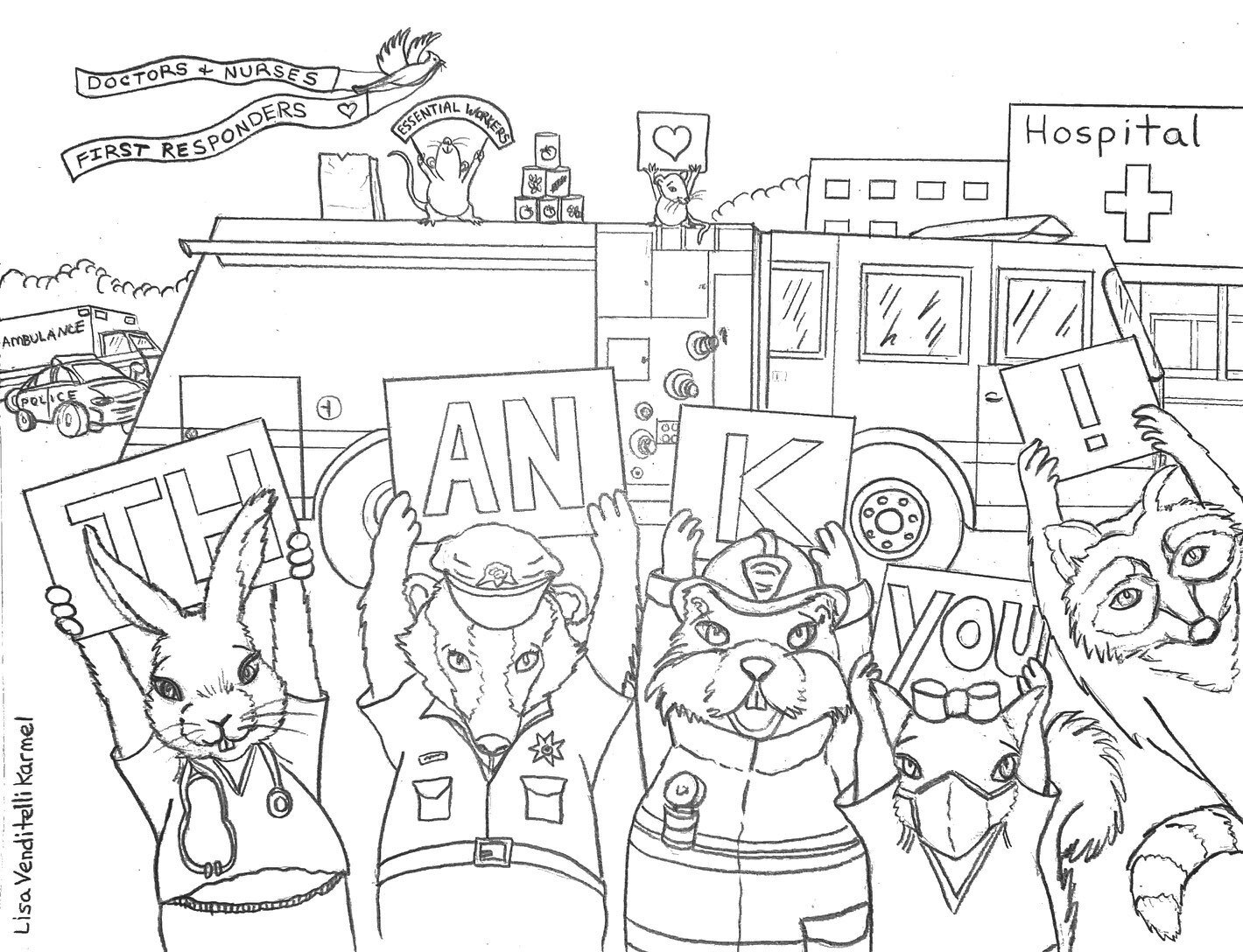 Coloring pages â lisa venditelli karmel