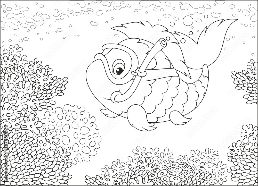 A funny fish