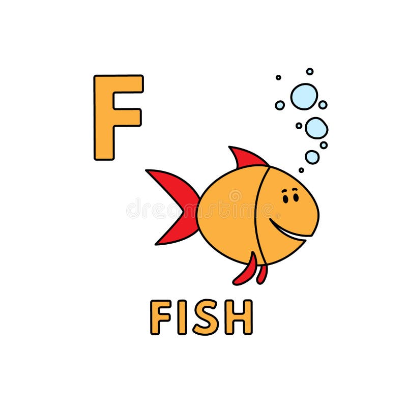 Fish flashcard stock illustrations â fish flashcard stock illustrations vectors clipart