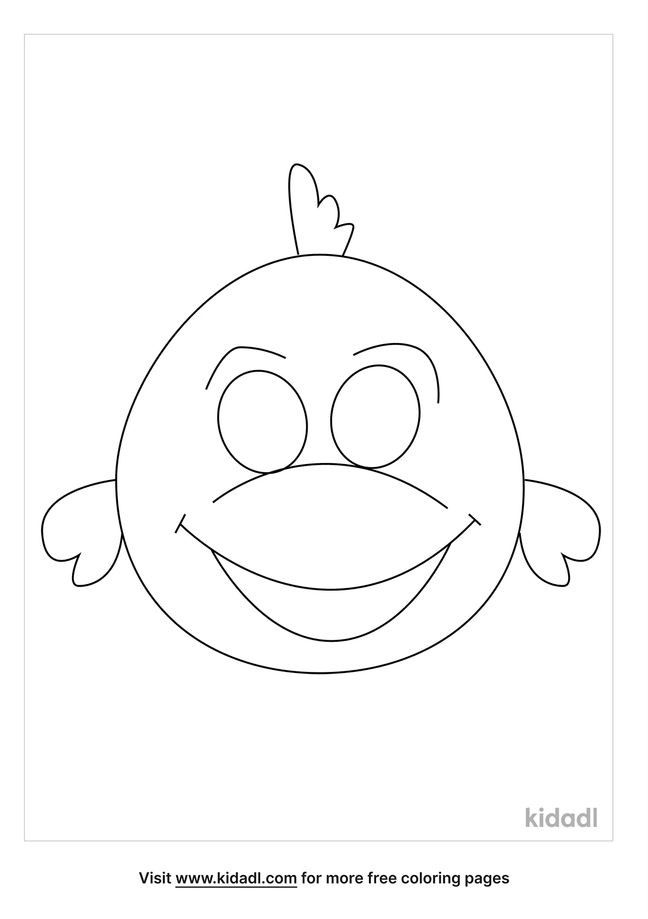 Free fish mask coloring page coloring page printables