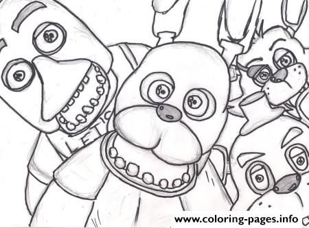 Print family five nights at freddys fnaf coloring pages fnaf coloring pages coloring pages pokemon coloring pages