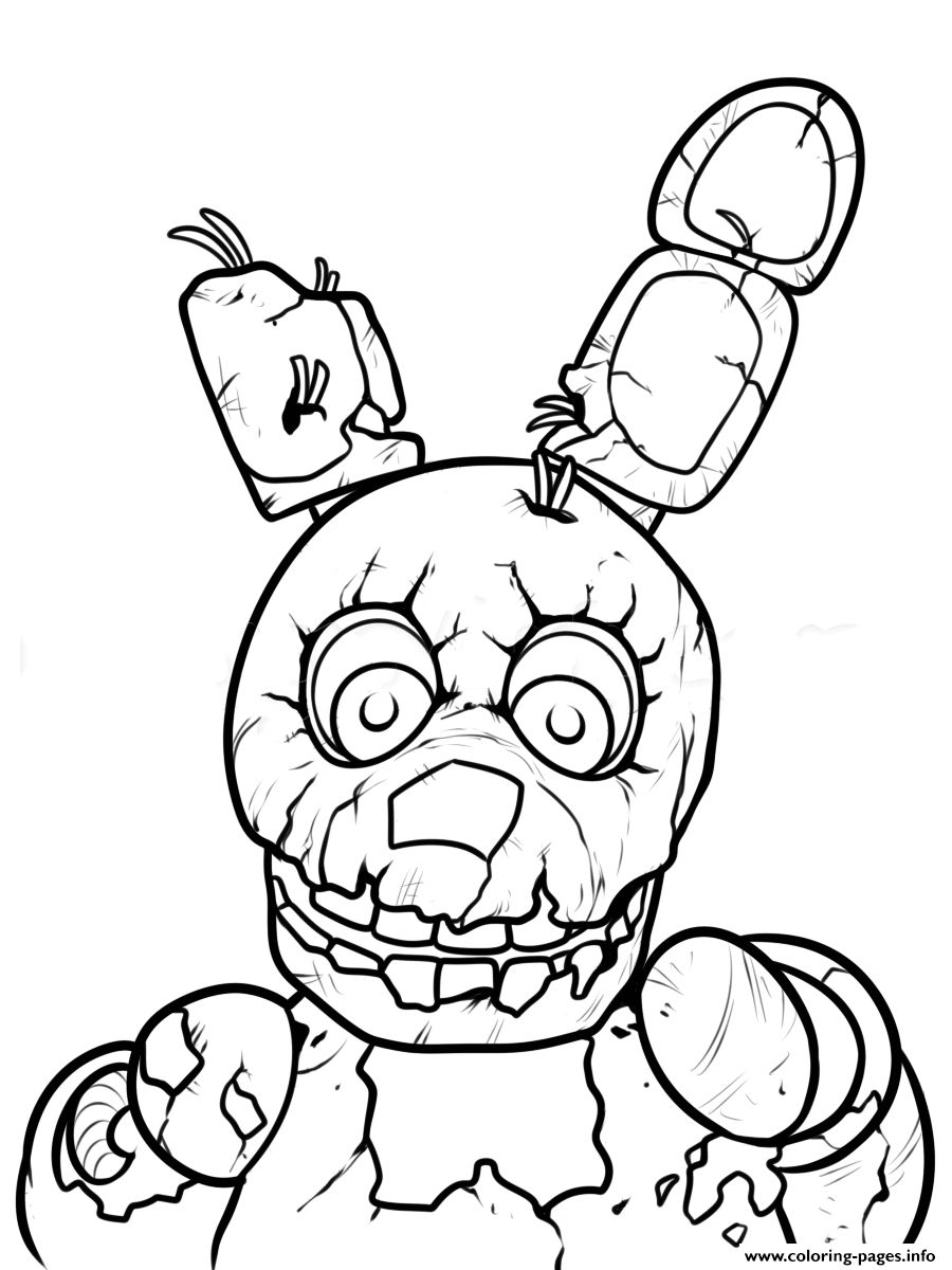 Print freddy five nights at freddys printable coloring pages freddy para colorear dibujos fnaf dibujos