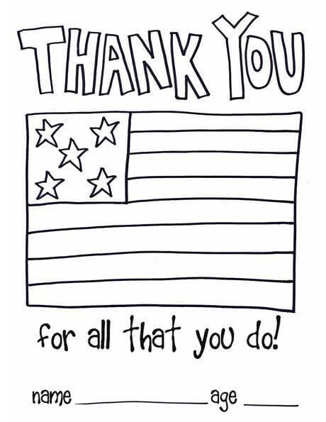 Veterans day card template veterans day thank you veterans day coloring page veterans day activities