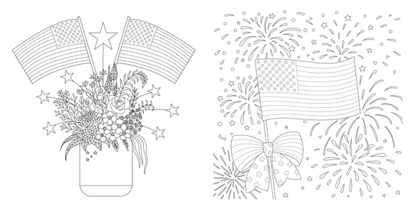 American flag coloring pages images stock photos d objects vectors