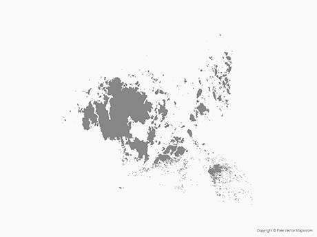 Printable vector map of the ã land islands