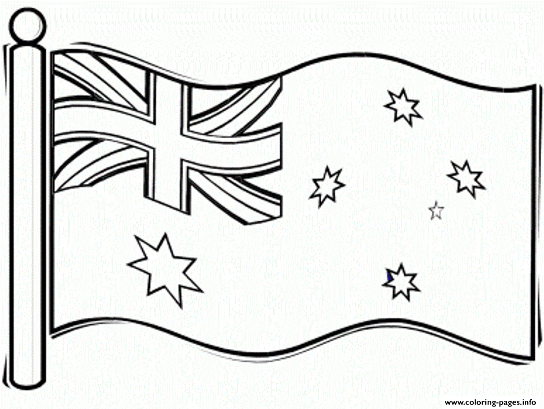 Free printable australian flag template
