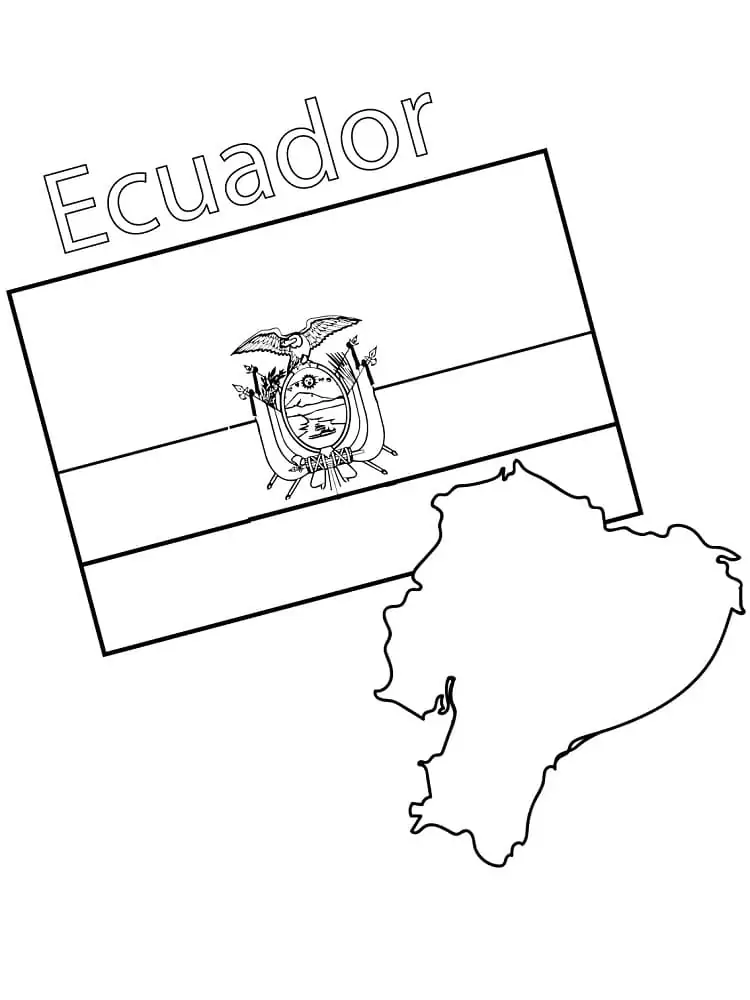 Ecuador malvorlagen