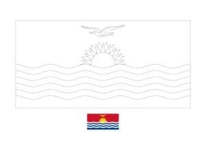 Oceania flags coloring pages coloring sheets of national flags
