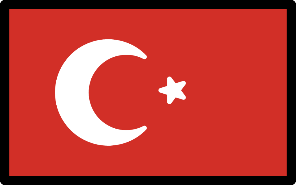 Flag turkey emoji