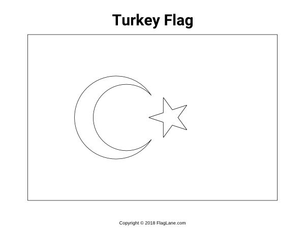 Free printable turkey flag coloring page download it at httpsflaglanecoloring