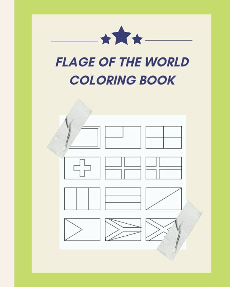 Flags of the world coloring book the flags of the world coloring book flag ma books
