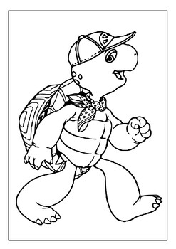 Teach your child valuable social lessons with franklin coloring sheets pages