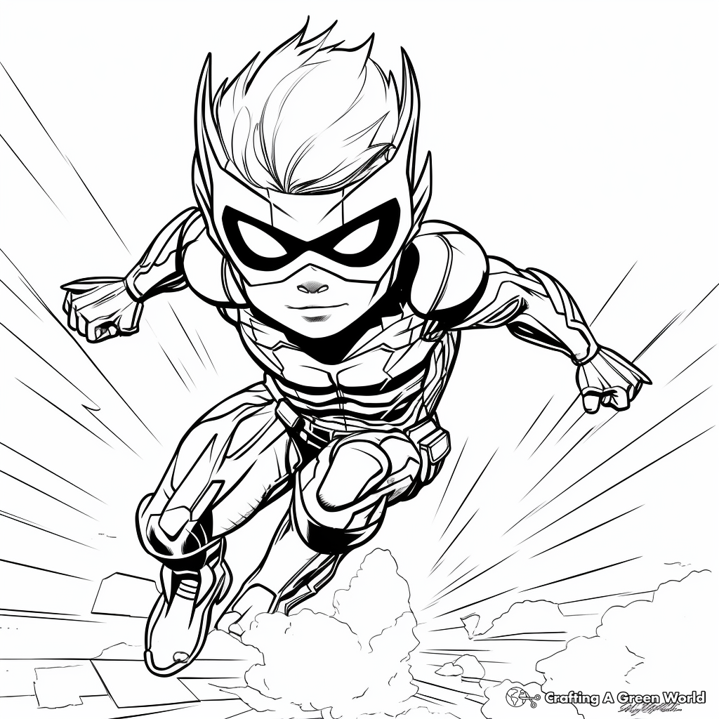 Cat kid coloring pages