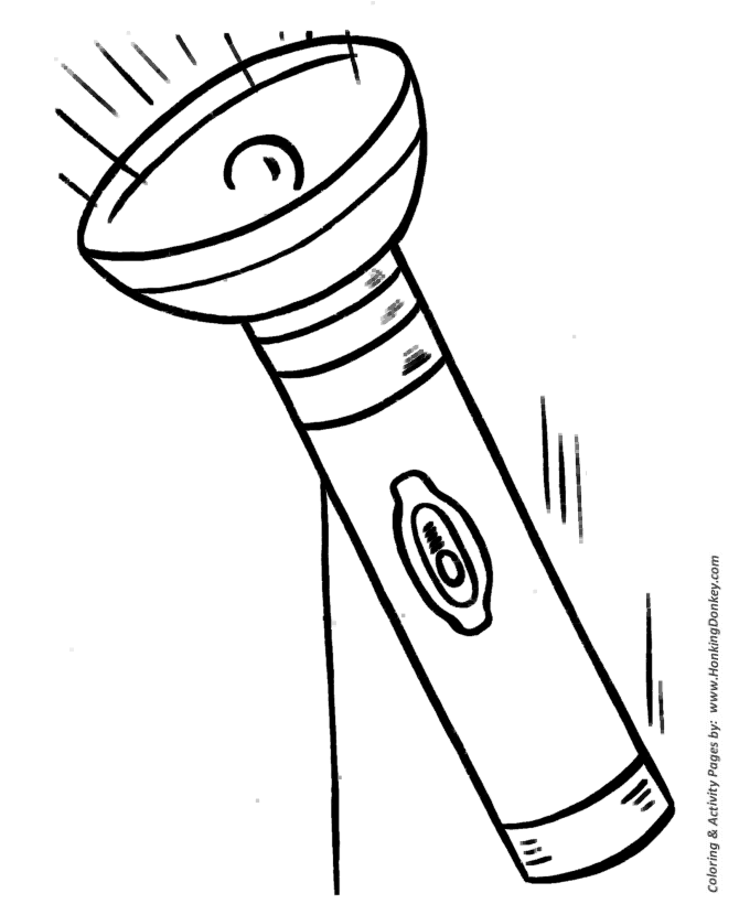 Easy coloring pages flashlight easy coloring pages coloring pages unicorn coloring pages