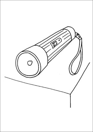 Flashlight coloring page coloring pages easter coloring pages printable coloring pages