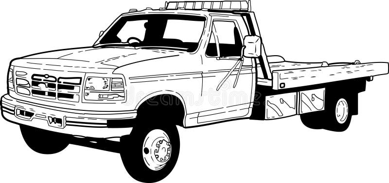 Tow truck stock illustrations â tow truck stock illustrations vectors clipart