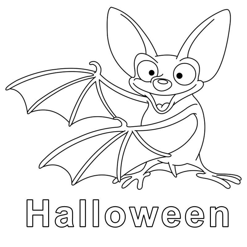 Ausmalbild halloween flermaus zum ausmalen kostenlos ausdrucken ausmalbilr malvorlagen halloween halloween ausmalbilr