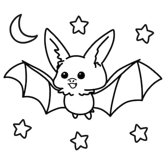 Flermaus ausmalen bilr