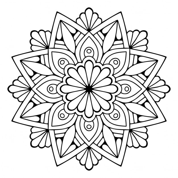 Coloriage fleur de vie dessin de fleur ã imprimer