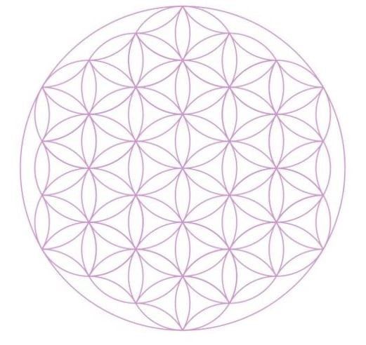 Fleur de vie ã imprimer bonne ou mauvaise idãe fleur de la vie feng shui vraies couleurs