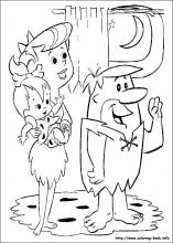 The flintstones coloring pages on coloring