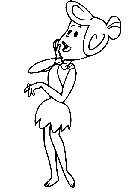 Flintstones coloring pages printable for free download