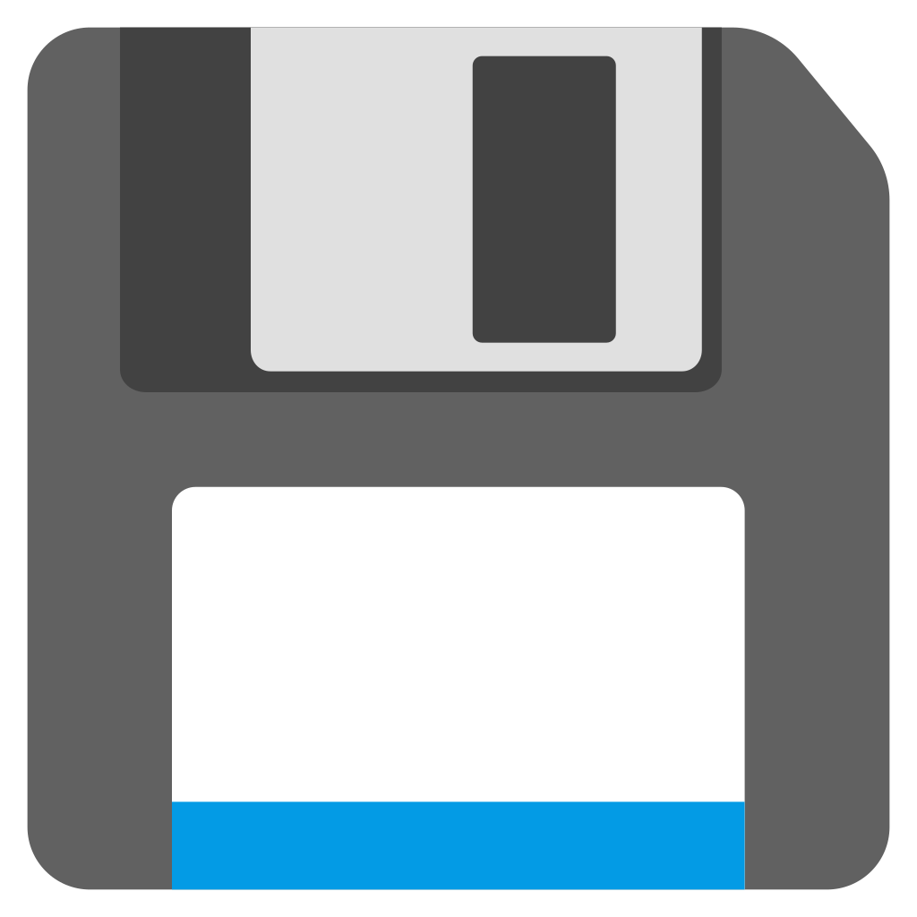 Ð floppy disk emoji