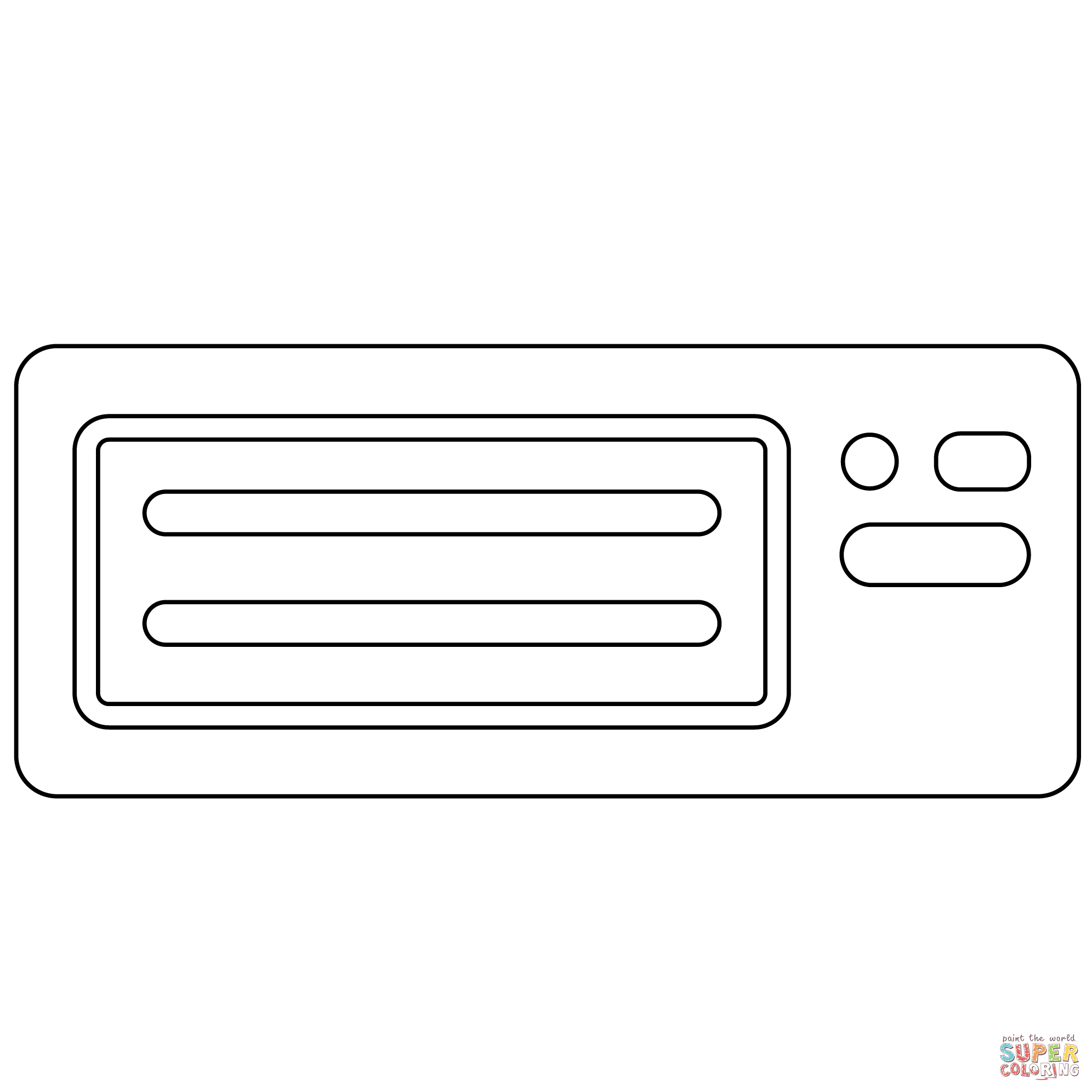 Hard disk emoji coloring page free printable coloring pages