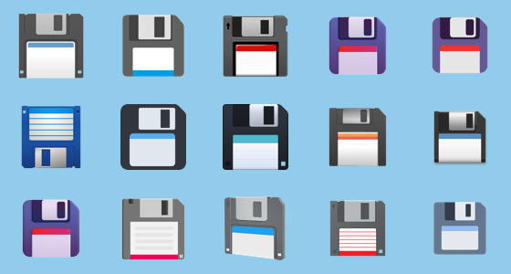Ð floppy disk emoji