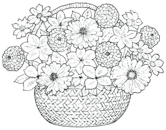Flores para colorir â modelos lindos para imprimir e pintar printable flower coloring pages flower coloring pages coloring pages for girls