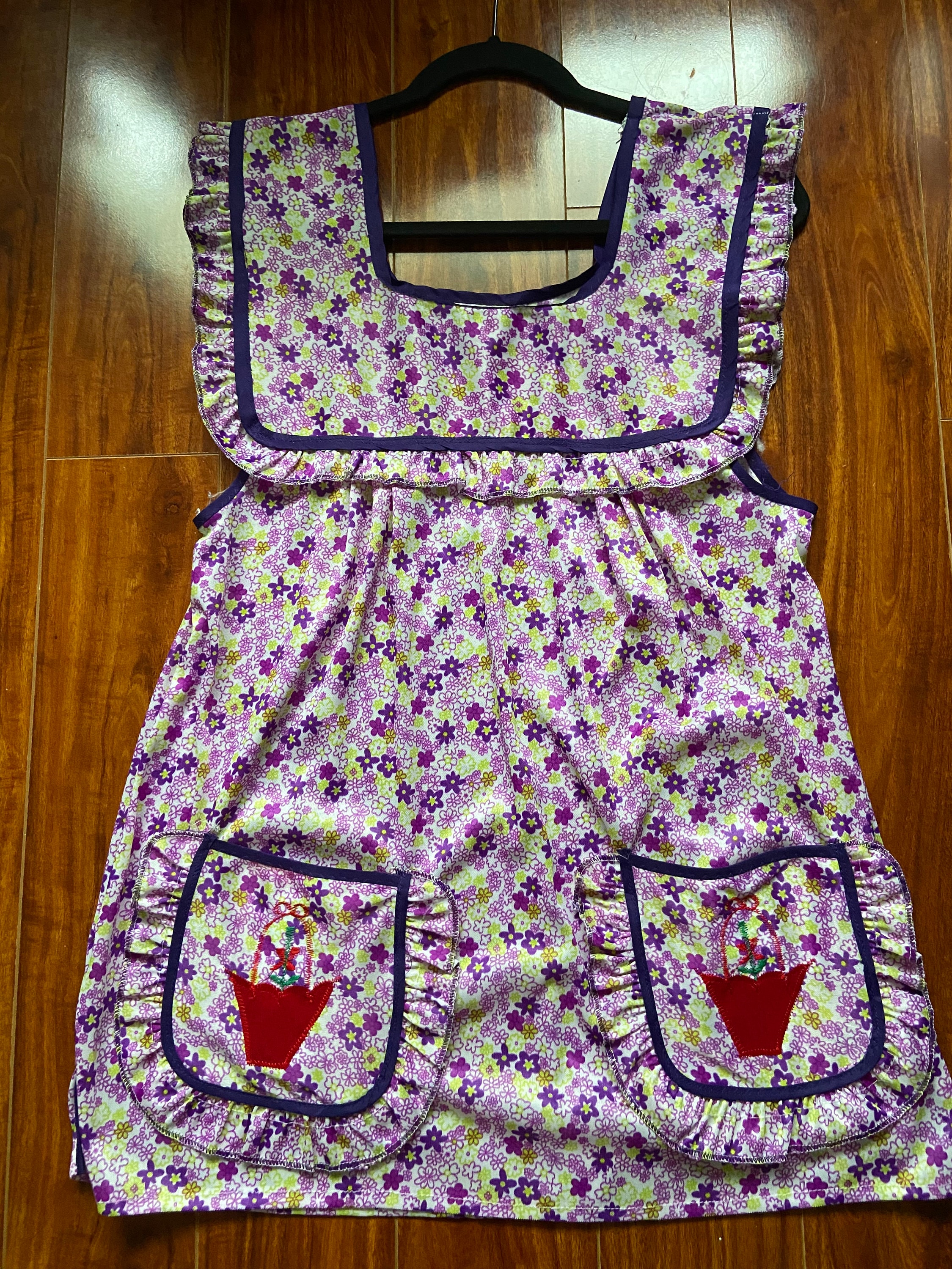Mandiles mexicanos delantal mexicano delantal con bolsillos mandil de flores mexican aprons mandil de cocina embroidered aprons
