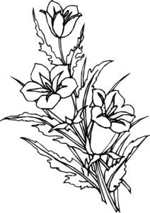 Flores para imprimir