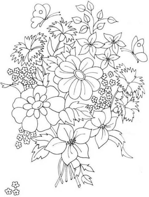 Flores para colorir â modelos lindos para imprimir e pintar flores para colorir desenhos de flores bonitos desenhos para colorir flores