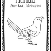 Bird coloring page â the art kit