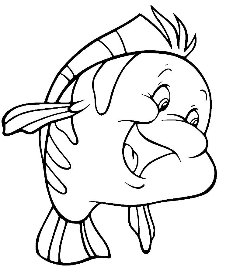 The little mermaid coloring pages printable for free download
