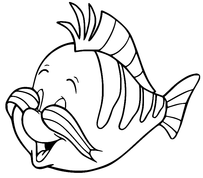 The little mermaid coloring pages printable for free download